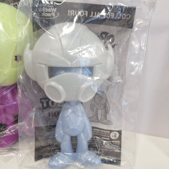 Spoonsters Sonic Wacky Pack Big Foot Alien Swamp Monster Astronaut Spoons Sealed - Picture 6 of 14